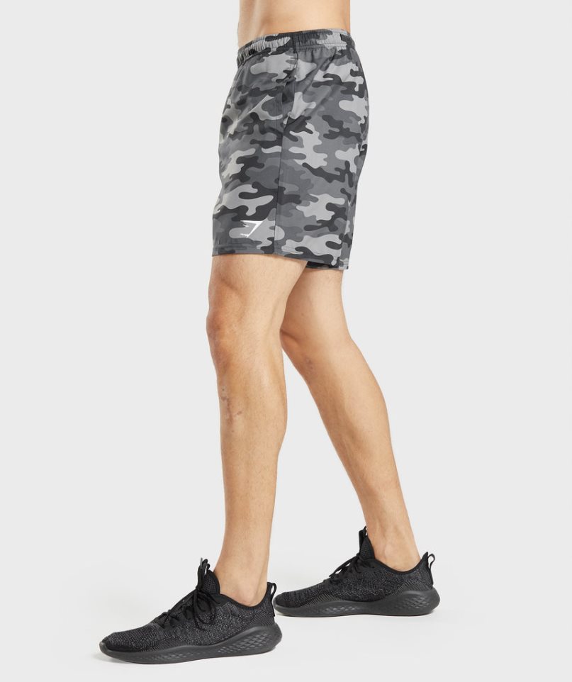 Szorty Gymshark Arrival Męskie Camo | PL 846LOR